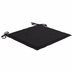VidaXL 3072924 chaise d'extérieur Terrace Siège rembourré Teck Noir - Vue supplémentaire 7