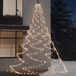 Cet arbre mural à LED est parfait pour les décorations d'intérieur et d'extérieur telles que Noël, fête, mariage, maison, fen ...