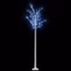 vidaXL Sapin de Noël 200 LED bleu Saule 2,2 m Int/Ext - TU