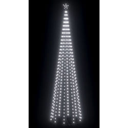 Vidaxl - Sapin de Noël cône 752 led Blanc froid Décoration 160x500 cm
