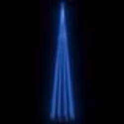 vidaXL Sapin de Noël cône 752 LED bleues Décoration 160x500 cm - TU
