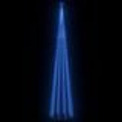 vidaXL Sapin de Noël cône 752 LED bleues Décoration 160x500 cm - TU