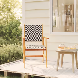 VidaXL 316249 chaise d'extérieur Terrace Bois d'acacia, Polyuréthane