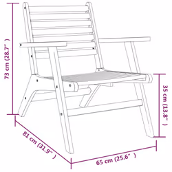 VidaXL 316252 ensemble de meubles de jardin - Vue supplémentaire 8