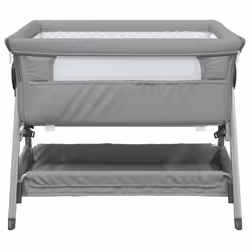 VidaXL 10289 Lit pour enfant Gris Fer