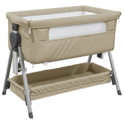 VidaXL 10291 Lit pour enfant Taupe Fer