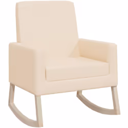 Dotée d'un design élégant et d'une fonction pratique, cette chaise à bascule est une pièce essentielle pour votre décoration  ...