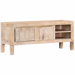Ce meuble TV en bois est certainement conçu pour être un point de mire de votre pièce avec un design tendance mais pratique.  ...
