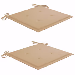 VidaXL 3073007 chaise d'extérieur Terrace Siège rembourré Teck Beige - Vue supplémentaire 5