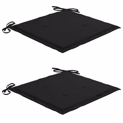 VidaXL 3073011 chaise d'extérieur Terrace Siège rembourré Teck Noir - Vue supplémentaire 5