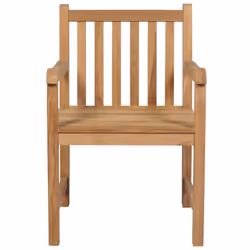 VidaXL 3073033 chaise d'extérieur Terrace Siège rembourré Teck Crème - Vue supplémentaire 3