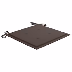 VidaXL 3073039 chaise d'extérieur Terrace Siège rembourré Teck Taupe - Vue supplémentaire 6