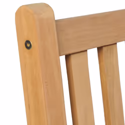 VidaXL 3073048 chaise d'extérieur Terrace Siège rembourré Teck Crème, Blanc - Vue supplémentaire 6