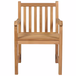 VidaXL 3073061 chaise d'extérieur Terrace Siège rembourré Teck Beige