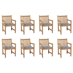 VidaXL 3073072 chaise d'extérieur Terrace Siège rembourré Teck