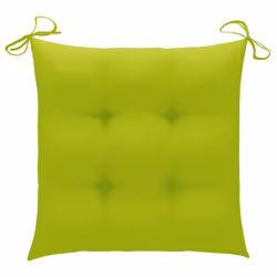 VidaXL 3073084 chaise d'extérieur Terrace Siège rembourré Teck Vert - Vue supplémentaire 4
