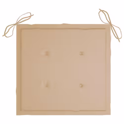 VidaXL 3073091 chaise d'extérieur Terrace Siège rembourré Teck Beige - Vue supplémentaire 8
