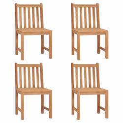 VidaXL 3073102 chaise d'extérieur Terrace Siège rembourré Teck