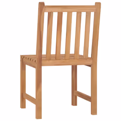 VidaXL 3073117 chaise d'extérieur Terrace Siège rembourré Teck Crème - Vue supplémentaire 6