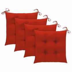 VidaXL 3073136 chaise d'extérieur Terrace Siège rembourré Teck Rouge - Vue supplémentaire 6