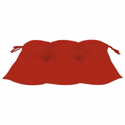 VidaXL 3073136 chaise d'extérieur Terrace Siège rembourré Teck Rouge - Vue supplémentaire 8