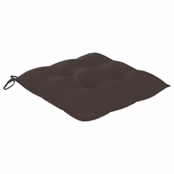 VidaXL 3073138 chaise d'extérieur Terrace Siège rembourré Teck Taupe - Vue supplémentaire 7
