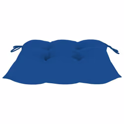 VidaXL 3073140 chaise d'extérieur Terrace Siège rembourré Teck Bleu - Vue supplémentaire 8