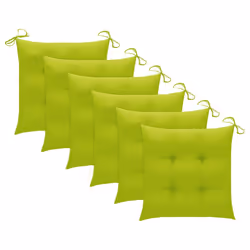 VidaXL 3073141 chaise d'extérieur Terrace Siège rembourré Teck Vert - Vue supplémentaire 6
