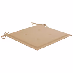 VidaXL 3073145 chaise d'extérieur Terrace Siège rembourré Teck Beige - Vue supplémentaire 7
