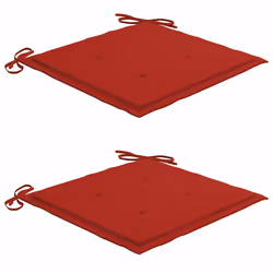 VidaXL 3073148 chaise d'extérieur Terrace Siège rembourré Teck Rouge - Vue supplémentaire 6