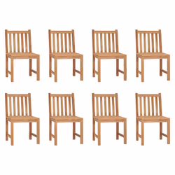 VidaXL 3073152 chaise d'extérieur Terrace Siège rembourré Teck Bleu