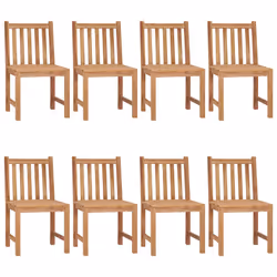 VidaXL 3073160 chaise d'extérieur Terrace Siège rembourré Teck Beige