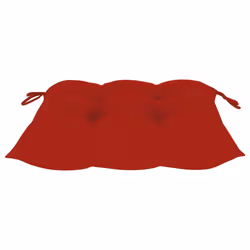 VidaXL 3073163 chaise d'extérieur Terrace Siège rembourré Teck Rouge - Vue supplémentaire 8