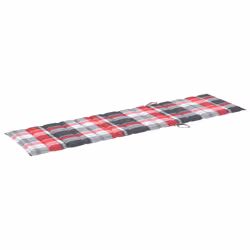 VidaXL 3073184 chaise d'extérieur Linge Siège rembourré Acier galvanisé, Teck - Vue supplémentaire 8