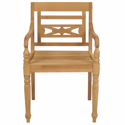 VidaXL 3073360 chaise d'extérieur Terrace Siège rembourré Teck Vert - Vue supplémentaire 5