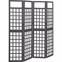 Cette cloison de séparation de pièce/patio, qui peut également être utilisée comme treillis, fonctionne comme un support parf ...