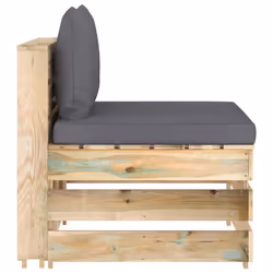 VidaXL 3074507 banc de jardin Bois - Vue supplémentaire 3