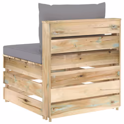 VidaXL 3074508 banc de jardin Bois - Vue supplémentaire 4