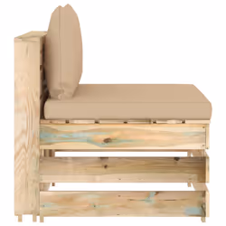 VidaXL 3074510 banc de jardin Bois - Vue supplémentaire 3