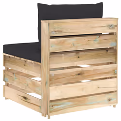 VidaXL 3074514 banc de jardin Bois - Vue supplémentaire 4