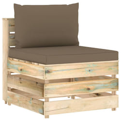 VidaXL 3074515 banc de jardin Bois