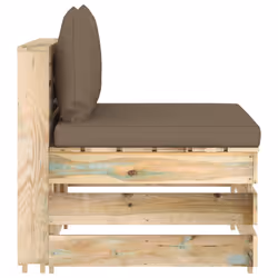 VidaXL 3074515 banc de jardin Bois - Vue supplémentaire 3