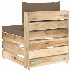 VidaXL 3074515 banc de jardin Bois - Vue supplémentaire 4