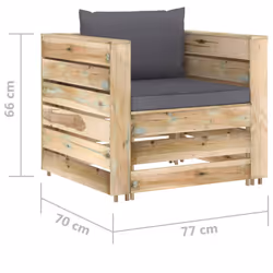 VidaXL 3074531 ensemble de meubles de jardin - Vue supplémentaire 7