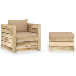 VidaXL 3074534 ensemble de meubles de jardin