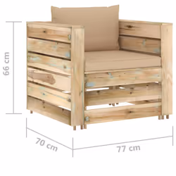 VidaXL 3074534 ensemble de meubles de jardin - Vue supplémentaire 7