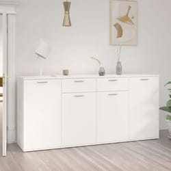 Vidaxl - Buffet Blanc 160x36x75 cm Bois d'ingénierie