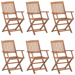 VidaXL 3074942 chaise d'extérieur Terrace Siège rembourré Bois d'acacia Crème