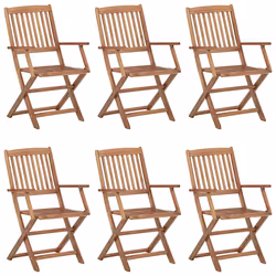 VidaXL 3074969 chaise d'extérieur Terrace Siège rembourré Bois d'acacia Crème