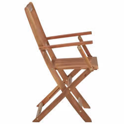 VidaXL 3074999 chaise d'extérieur Terrace Siège rembourré Bois d'acacia Vert - Vue supplémentaire 6